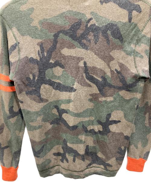 POLO RALPH LAUREN（ポロ・ラルフローレン）POLO RALPH LAUREN (ポロ・ラルフローレン) P レタードカーディガン グリーン サイズ:XSの古着・服飾アイテム