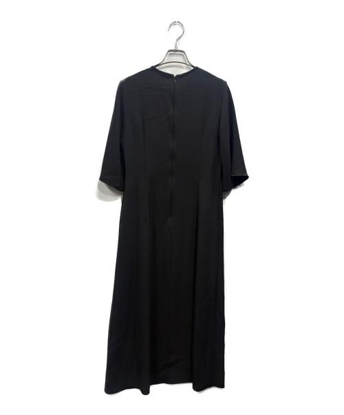 LOEFF（ロエフ）LOEFF (ロエフ) 半袖ワンピース ブラック サイズ:S 未使用品の古着・服飾アイテム