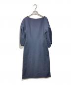 EFFE BEAMSエッフェ ビームス）の古着「ダブルクロス ワンピース」｜ネイビー