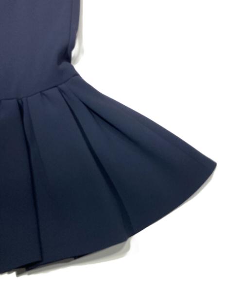 ADORE（アドーア）ADORE (アドーア) ライトジョーゼットスカート ネイビー サイズ:36の古着・服飾アイテム