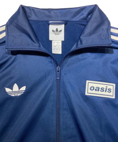 adidas Originals（アディダスオリジナル）adidas originals (アディダスオリジナル) oasis (オアシス) ツアー ファイヤーバード トラックトップ ネイビー サイズ:2XLの古着・服飾アイテム