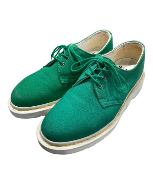 Dr.Martens（ドクターマーチン）Dr.Martens (ドクターマーチン) キャンバスシューズ グリーン サイズ:24cmの古着・服飾アイテム