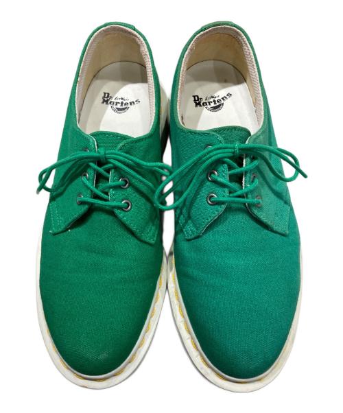 Dr.Martens（ドクターマーチン）Dr.Martens (ドクターマーチン) キャンバスシューズ グリーン サイズ:24cmの古着・服飾アイテム