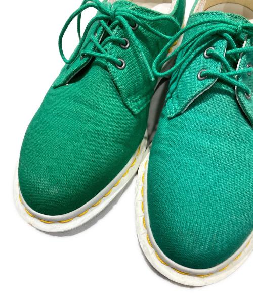 Dr.Martens（ドクターマーチン）Dr.Martens (ドクターマーチン) キャンバスシューズ グリーン サイズ:24cmの古着・服飾アイテム