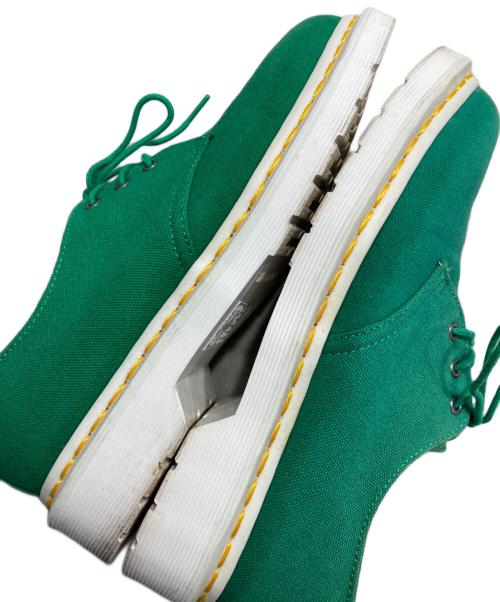Dr.Martens（ドクターマーチン）Dr.Martens (ドクターマーチン) キャンバスシューズ グリーン サイズ:24cmの古着・服飾アイテム