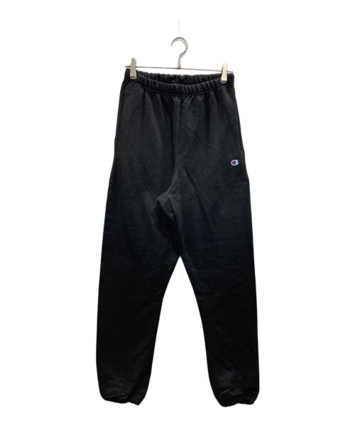 Champion REVERSE WEAVE（チャンピオン リバース ウィーブ）Champion REVERSE WEAVE (チャンピオン リバース ウィーブ) スウェットパンツ ブラック サイズ:S（JPN M)の古着・服飾アイテム