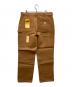 CarHartt (カーハート) ダブルニーダックペインターパンツ ブラウン サイズ:W36×L30：13000円