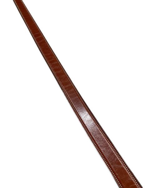 TORY LEATHER（トリーレザー）TORY LEATHER (トリーレザー) 1'SPUR BUCKLE BELT ブラウン サイズ:W36 90-100cmの古着・服飾アイテム