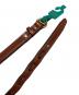 TORY LEATHER (トリーレザー) Mini Hoof Pick Belt ブラウン サイズ:W30 65-77cm：10000円