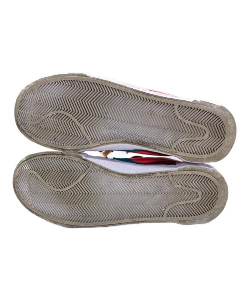 NIKE（ナイキ）NIKE (ナイキ) sacai (サカイ) BLAZER LOW ボルドー サイズ:27.5の古着・服飾アイテム