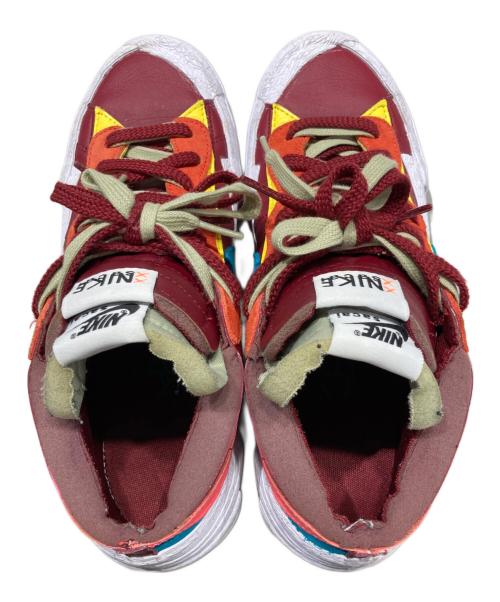 NIKE（ナイキ）NIKE (ナイキ) sacai (サカイ) BLAZER LOW ボルドー サイズ:27.5の古着・服飾アイテム