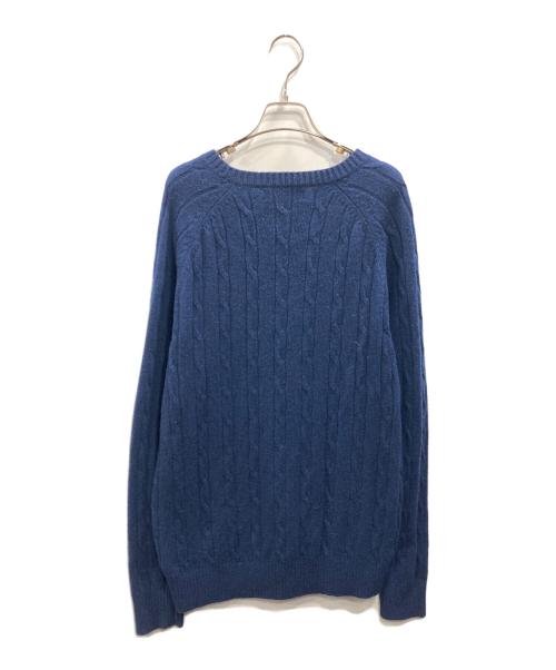 BROOKS BROTHERS（ブルックスブラザーズ）BROOKS BROTHERS (ブルックスブラザーズ) 厚手ニット ネイビー サイズ:Lの古着・服飾アイテム