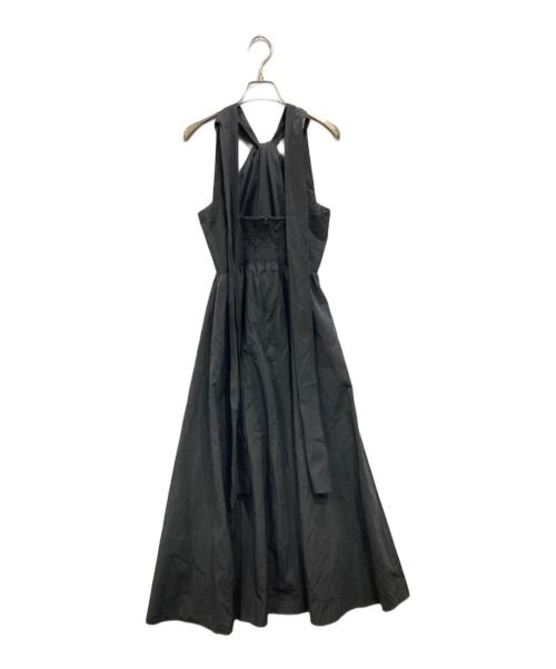 Snidel（スナイデル）Snidel (スナイデル) ホルターネックフレアワンピース ブラック サイズ:1の古着・服飾アイテム