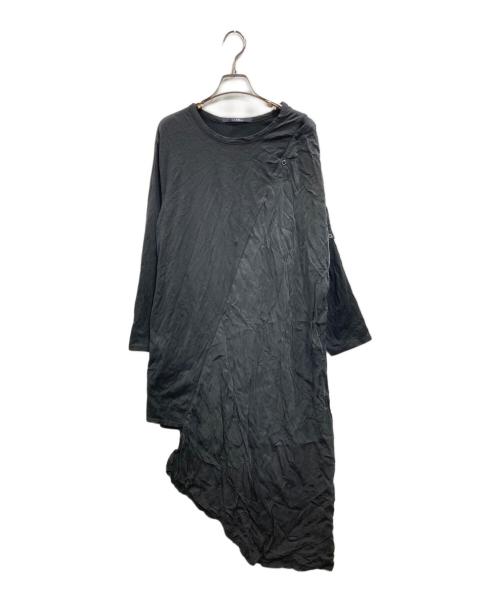 LIMI feu（リミフゥ）LIMI feu (リミフゥ) アシンメトリーカットワンピース ブラック サイズ:2の古着・服飾アイテム