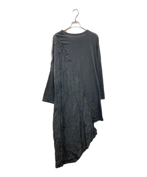 LIMI feu（リミフゥ）LIMI feu (リミフゥ) アシンメトリーカットワンピース ブラック サイズ:2の古着・服飾アイテム