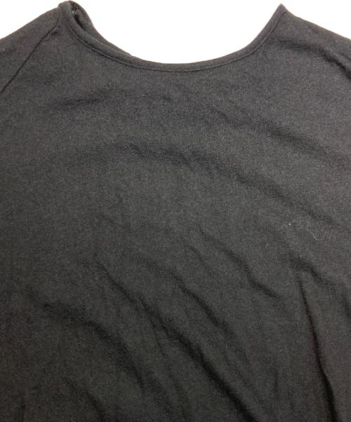 YOHJI YAMAMOTO（ヨウジヤマモト）YOHJI YAMAMOTO (ヨウジヤマモト) ツイストディテール ドレス ブラック サイズ:2の古着・服飾アイテム