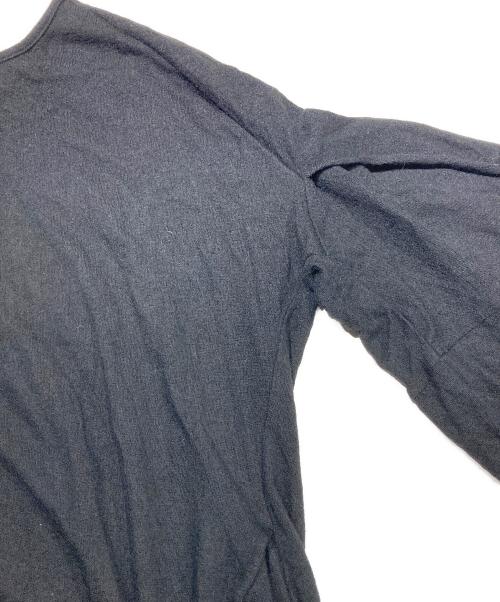 YOHJI YAMAMOTO（ヨウジヤマモト）YOHJI YAMAMOTO (ヨウジヤマモト) ツイストディテール ドレス ブラック サイズ:2の古着・服飾アイテム