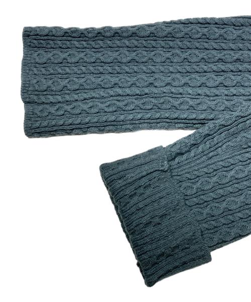 Snidel（スナイデル）Snidel (スナイデル) カーデセットアメスリニットワンピ モスグリーン サイズ:Fの古着・服飾アイテム