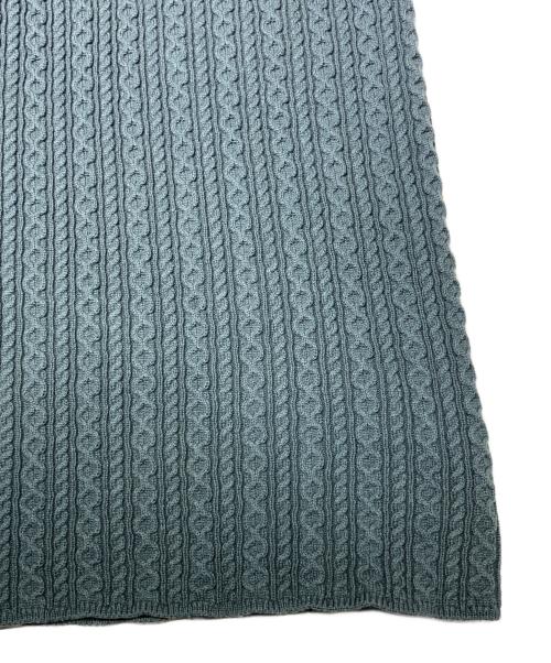 Snidel（スナイデル）Snidel (スナイデル) カーデセットアメスリニットワンピ モスグリーン サイズ:Fの古着・服飾アイテム