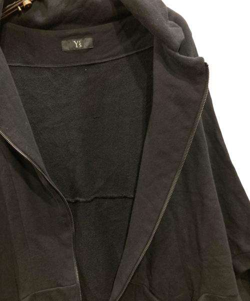 Y's（ワイズ）Y's (ワイズ) ダブルジップパーカー ブラック サイズ:2の古着・服飾アイテム