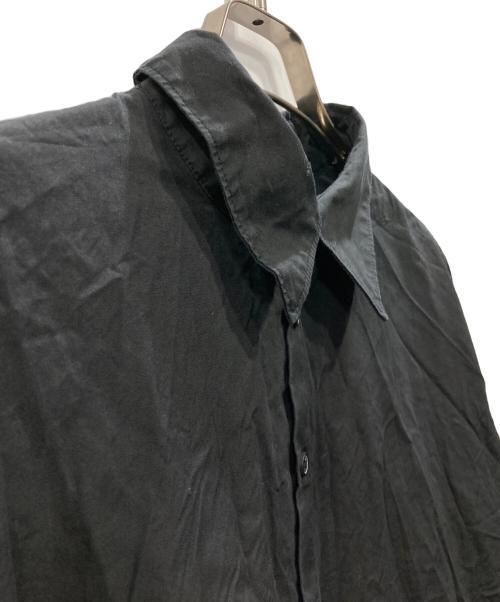 REGULATION Yohji Yamamoto（レギュレーションヨウジヤマモト）REGULATION Yohji Yamamoto (レギュレーションヨウジヤマモト) オーバーサイズデザインシャツ ブラック サイズ:2の古着・服飾アイテム