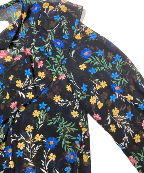 UNITED ARROWS TOKYO（ユナイテッドアローズトウキョウ）UNITED ARROWS TOKYO (ユナイテッドアローズトウキョウ) シアーブラウス ブラック サイズ:36の古着・服飾アイテム