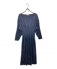 BALLSEY（ボールジィ）の古着「カットソーワンピース」｜ネイビー