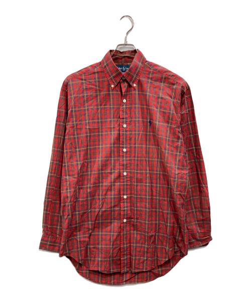 RALPH LAUREN（ラルフローレン）RALPH LAUREN (ラルフローレン) チェックシャツ レッド サイズ:Sの古着・服飾アイテム
