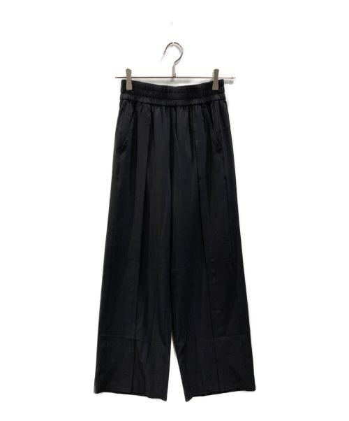 LULULEMON（ルルレモン）LULULEMON (ルルレモン) フロントプリーツ ハイライズワイドレッグパンツ ブラック サイズ:Sの古着・服飾アイテム
