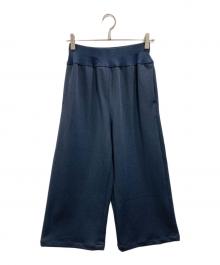 BEARDSLEY（ビアズリー）の古着「ムーンライクウエストリブパンツ」｜ネイビー