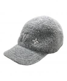 LOUIS VUITTON（ルイ ヴィトン）の古着「キャップ・ウールグラム」｜グレー