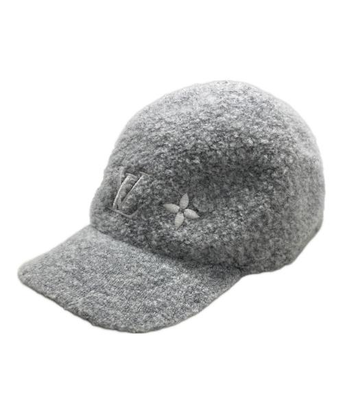 LOUIS VUITTON（ルイ ヴィトン）LOUIS VUITTON (ルイ ヴィトン) キャップ・ウールグラム グレーの古着・服飾アイテム