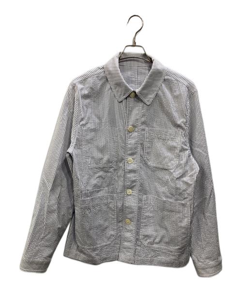 BROOKS BROTHERS（ブルックスブラザーズ）BROOKS BROTHERS (ブルックスブラザーズ) シアサッカーカバーオール ブルー サイズ:SIZE Mの古着・服飾アイテム