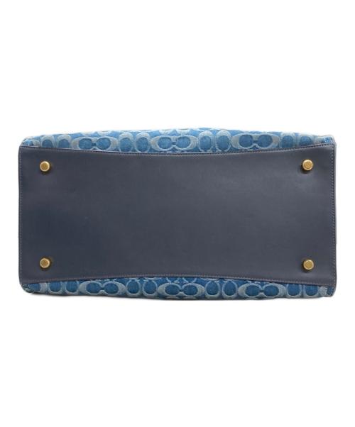 COACH（コーチ）COACH (コーチ) 2WAYショルダーバッグ ブルーの古着・服飾アイテム