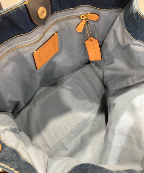 COACH（コーチ）COACH (コーチ) 2WAYショルダーバッグ ブルーの古着・服飾アイテム