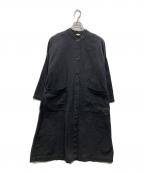 jujudhauズーズーダウ）の古着「オーバーサイズワークコート」｜ブラック