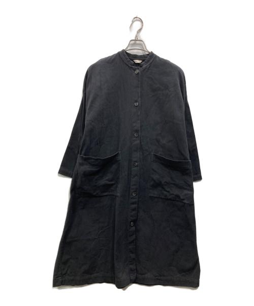 jujudhau（ズーズーダウ）jujudhau (ズーズーダウ) オーバーサイズワークコート ブラック サイズ:Fの古着・服飾アイテム