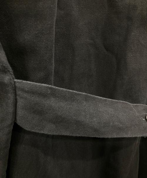 jujudhau（ズーズーダウ）jujudhau (ズーズーダウ) オーバーサイズワークコート ブラック サイズ:Fの古着・服飾アイテム