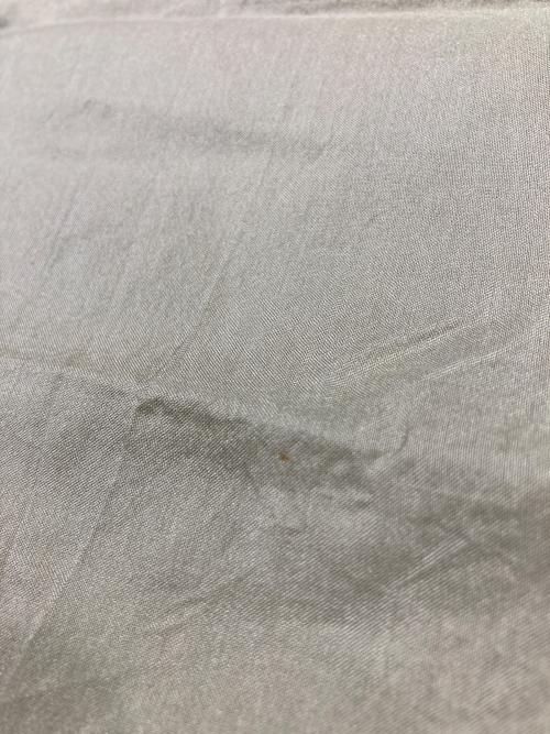 DES PRES（デ プレ）DES PRES (デ プレ) コットンシルクタイプライター バンドカラーシャツワンピース カーキ サイズ:36の古着・服飾アイテム