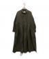 MAGALI（マガリ）の古着「コットンワンピース」｜グリーン