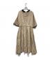 MAGALI (マガリ) 半袖リネンワンピース ベージュ サイズ:free：9000円