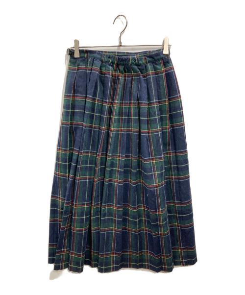 O'NEIL OF DUBLIN（オニールオブダブリン）O'NEIL OF DUBLIN (オニールオブダブリン) チェックスカート グリーン サイズ:SIZE 38の古着・服飾アイテム