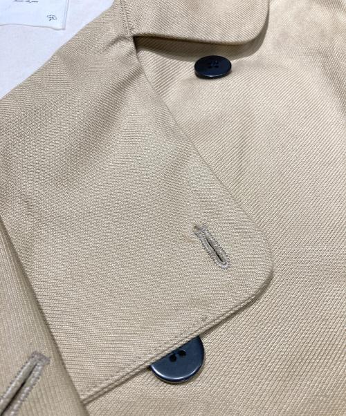 magali（マガリ）MAGALI (マガリ) コットンサージショートコート ベージュ サイズ:freeの古着・服飾アイテム