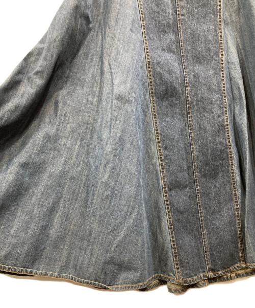 Ameri（アメリ）AMERI (アメリ) TWIN DENIM FLARE SKIRT インディゴ サイズ:Sの古着・服飾アイテム
