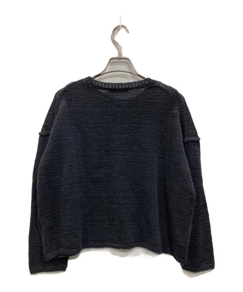 JOURNAL STANDARD relume（ジャーナルスタンダード レリューム）JOURNAL STANDARD relume (ジャーナルスタンダード レリューム) テープヤーンルーズプルオーバー ブラック サイズ:Fの古着・服飾アイテム