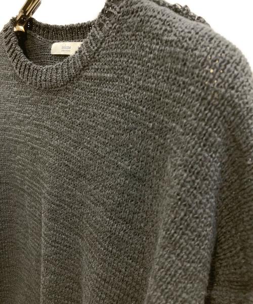 JOURNAL STANDARD relume（ジャーナルスタンダード レリューム）JOURNAL STANDARD relume (ジャーナルスタンダード レリューム) テープヤーンルーズプルオーバー ブラック サイズ:Fの古着・服飾アイテム