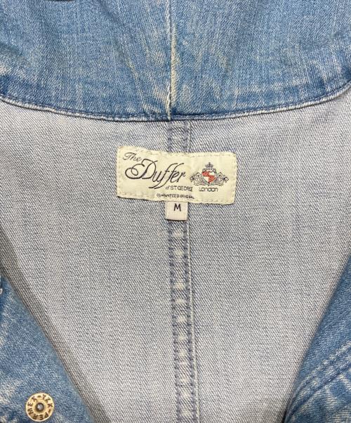 The Duffer of ST.George（ザ ダファーオブセントジョージ）The DUFFER of ST.GEORGE (ザ ダファーオブセントジョージ) デニムフーデッドジャケット インディゴ サイズ:Mの古着・服飾アイテム