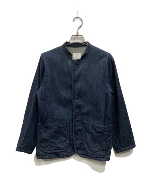 GRANDMA MAMA DAUGHTER（グランマママドーター）GRANDMA MAMA DAUGHTER (グランマママドーター) デニムジャケット ネイビーの古着・服飾アイテム
