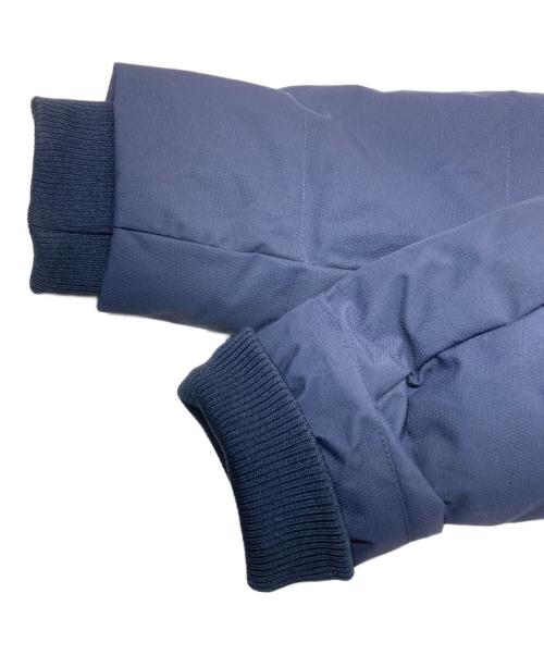 AKM Contemporary（エーケーエムコンテンポラリー）AKM Contemporary (エーケーエムコンテンポラリー) スタンドネック レイヤード ダウンジャケット ネイビー サイズ:Lの古着・服飾アイテム