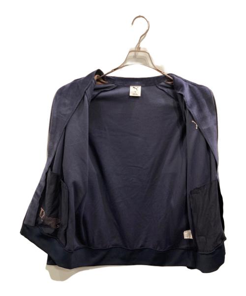 JOURNAL STANDARD relume（ジャーナルスタンダード レリューム）JOURNAL STANDARD relume (ジャーナルスタンダード レリューム) PUMA (プーマ) 別注”T7”ベロアトラックジャケット ネイビー サイズ:Mの古着・服飾アイテム